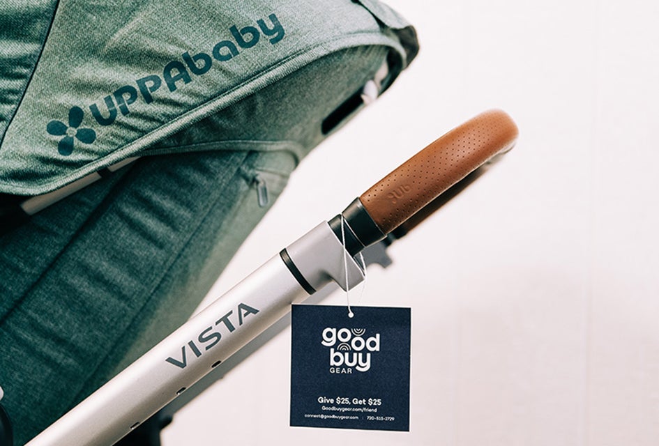 With online marketplace GoodBuy Gear, purchasing gently used and open box items like strollers, car seats, toys, and sports equipment is safe and easy.