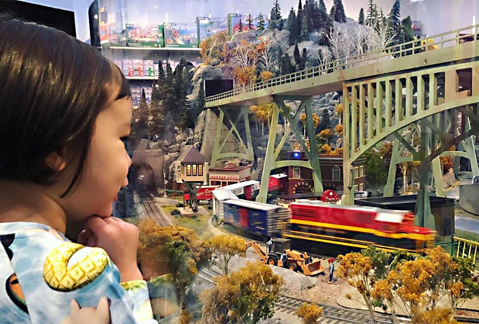 Things To Do in NYC This Weekend with Kids: Free Nutcracker, Tree Lighting, Holiday Fun Visit Grand Central Terminal for a special train show. Photo by Janet Bloom
