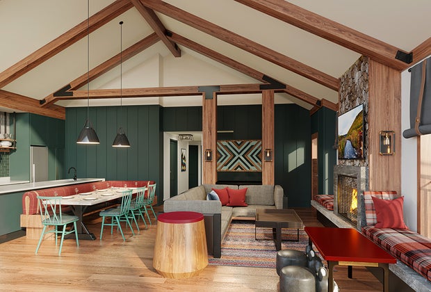 Great Wolf Lodge Poconos Gets Major Upgrades: Woodland villa