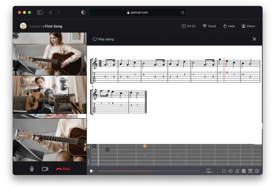 Online Guitar Lessons for Kids