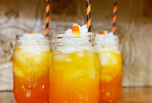Halloween Activities for Kids: Candy Corn Punch