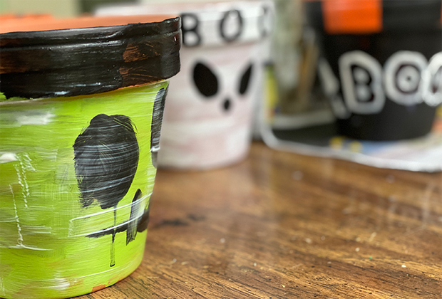 Halloween Activities for Kids: Make Halloween Pots