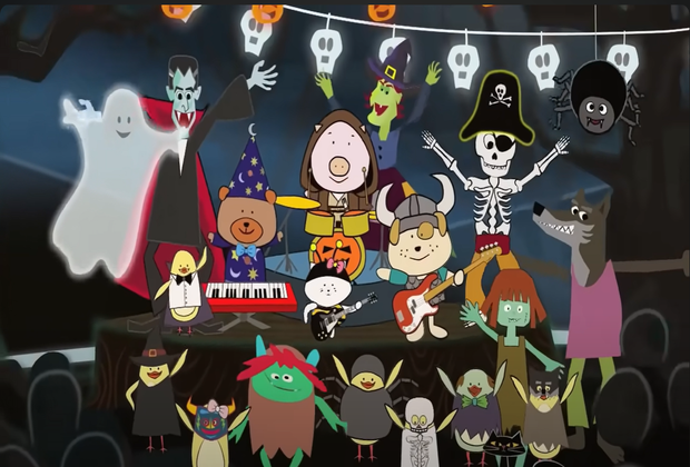 Halloween Music for Kids: Halloween Stomp