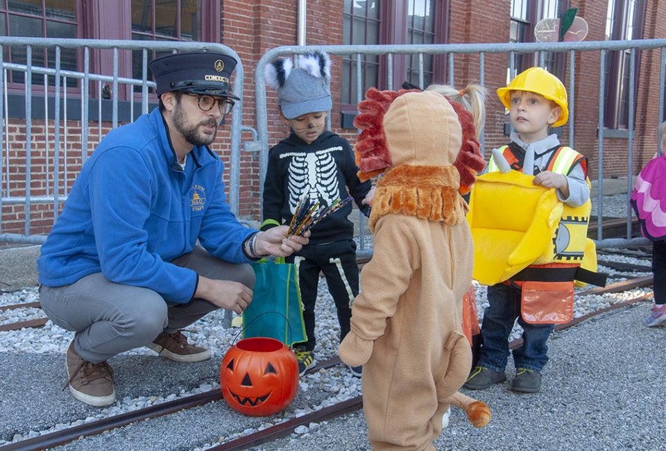Trick or Treat with Trains at B&O Railroad Museum