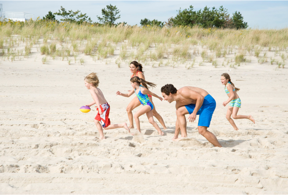Hamptons with Kids: Enjoying the East End Without Emptying Your Wallet in 2025 Nothing beats family fun at the white sandy beaches in the Hamptons. Photo courtesy Discover Long Island