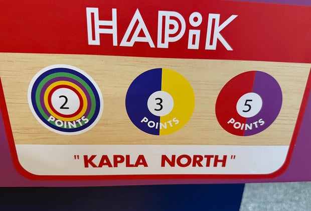 HAPIK climbing gym in Brooklyn: Kapla North sign