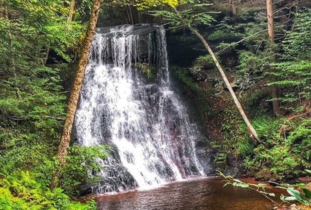 NJ Fall bucket list Hemlock Falls