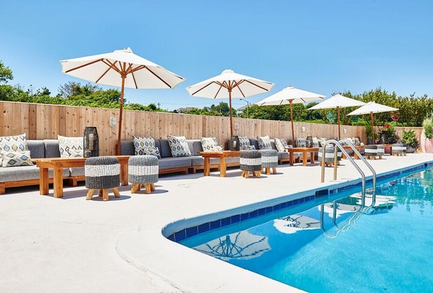 Cool hotel pools in New York: The Hero's Beach Club