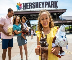Theme park and chocolate might be an even better match than peanut butter and chocolate!