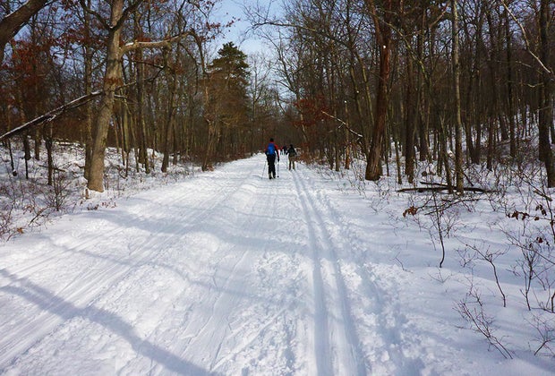 High Point offers 15 miles of cross-country trails