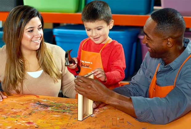 Home Depot Free Kids Workshops
