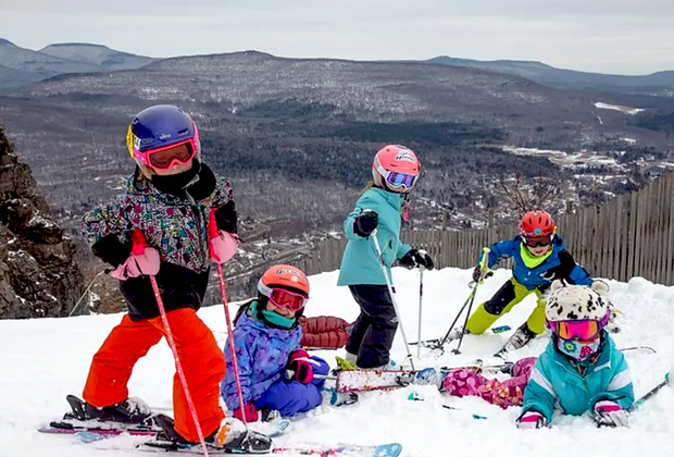 Mommy Poppins Expands Coverage in the Hudson Valley This Summer: Kids skiing at Hunter Mountain
