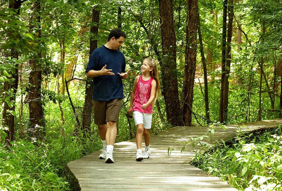 Explore the 21 miles of trails around the park, of varying lengths and difficulty to suit your family’s needs.