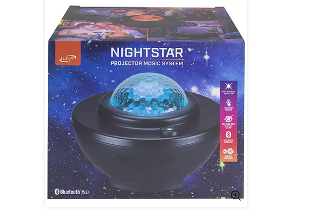 iLive NightStar Projector with Wireless Speaker:  Holiday Gift Guide 2024: Hottest Toys and Christmas Gifts for Kids