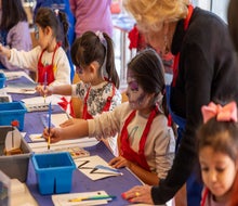 Family Festival at the Kimbell Museum is a day full of arts & crafts classes, story times, live shows,  and more. Photo by Robert LaPrelle, Kimbell Art Museum
