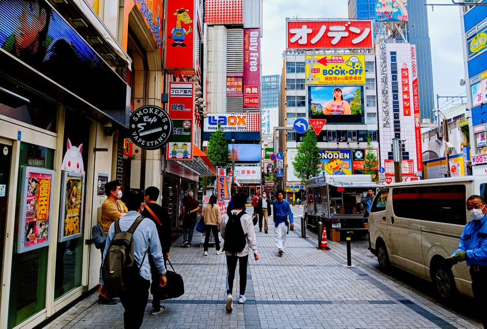 Kids will love the energy of Tokyo! Photo by the author
