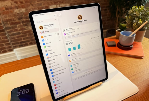 ipad set up with Screen Time, your parental control hub for apple products