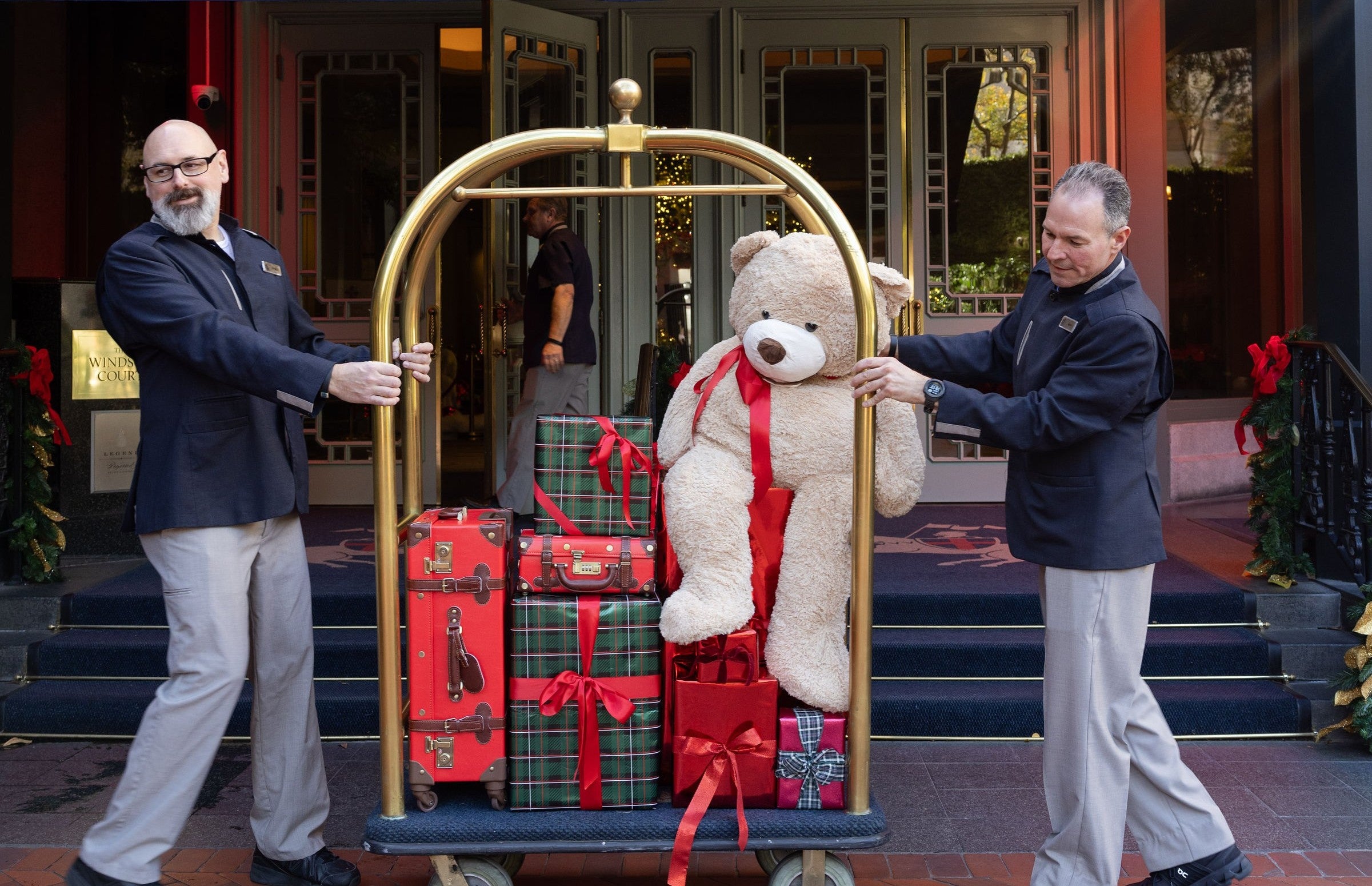 Soak up the holiday spirit at The Windsor Court in New Orleans. Photo courtesy of the hotel