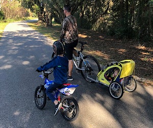 With Orlando's amazing weather and views, there's a ton of fun outdoor things to do! Photo by author