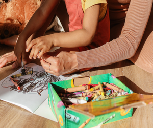 Coloring is a great way to get ready for Thanksgiving or to spend time together while turkey is in the oven. Photo by Polina Tankilevich via canva.com