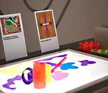 Kids can see the masterpieces and get hands-on with art during a free visit to MoMA on Friday evenings. Photo by Jody Mercier