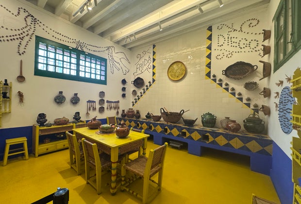 Mexico City with Kids: Frida Kahlo Museum