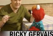 Tickle Me: Elmo and Ricky Gervais Outtakes on Sesame Street