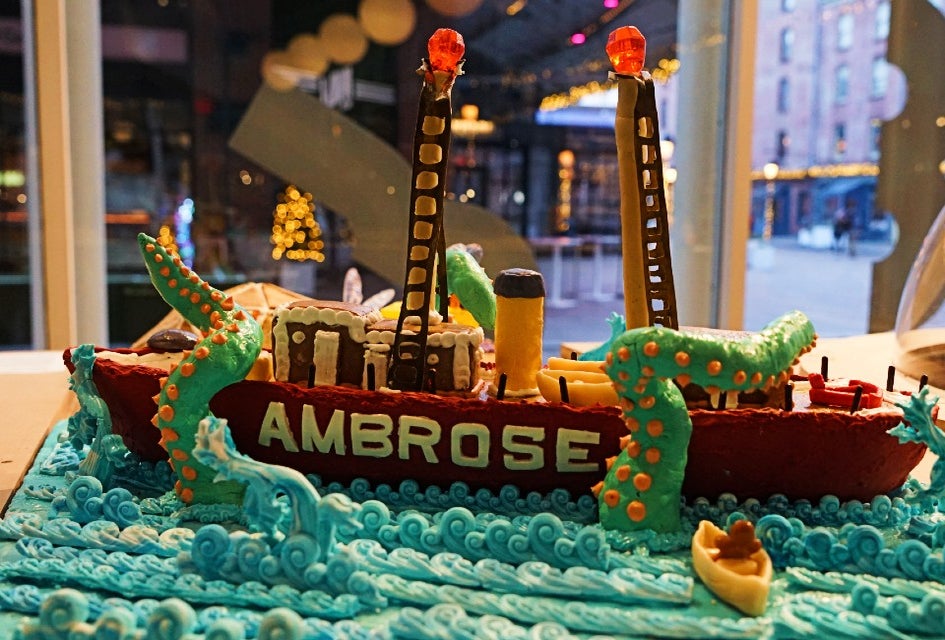 The gingerbread structures at The Gingerbread City are far from ordinary!