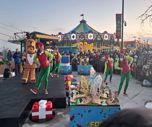 Legoland New York's Holiday Bricktacular brims with Christmas spirit. Photo by the author