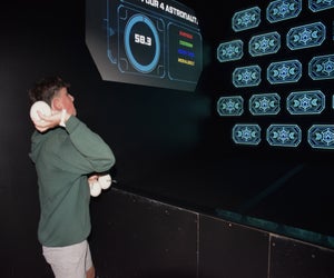 A play session at Activate feels like stepping into a video game. Photo by the author