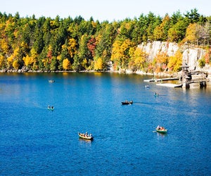 Mohonk Mountain House makes for a great fall day trip. Photo courtesy of Mohonk 