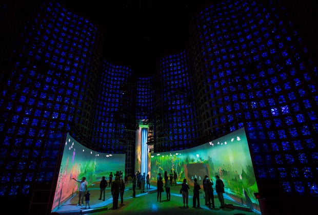 Things to do on Winter Break in NYC: Connected Worlds exhibit at NYSCI