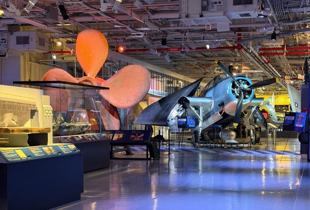 Operation Slumber: View of the Hanger Deck