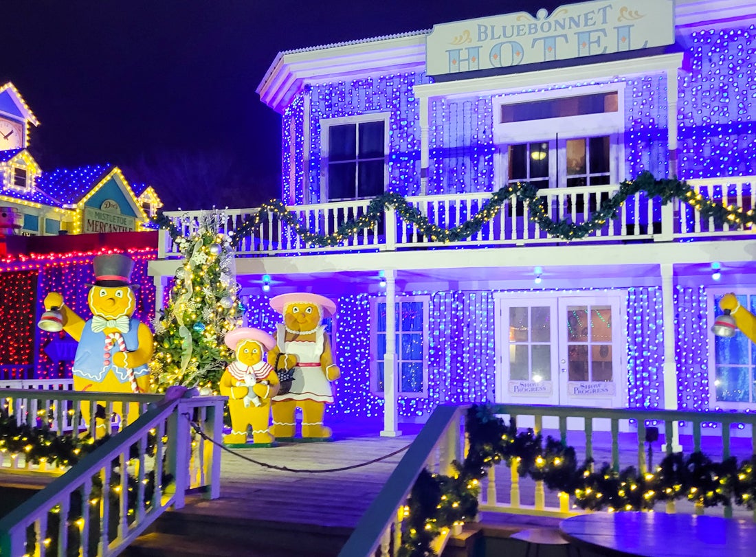 Santa's Wonderland in College Station is open on Christmas Day. Photo by Rebecca Ortiz.