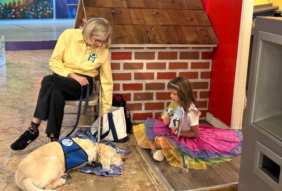 Dads, Dinos and Donuts Day at The Woodlands Children's Museum