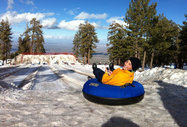 Snow Tubing Near Los Angeles: Mountain High