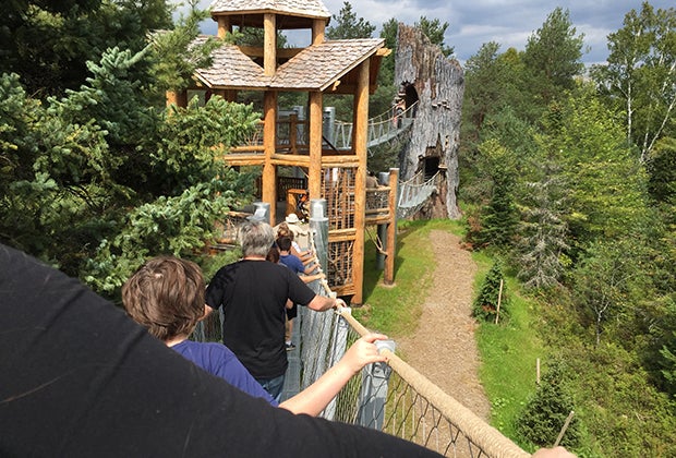 Adirondack Mountains with kids: Wild Center