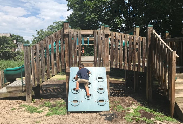 Sagamore Park in Bronxville is a great toddler playground in Westchester