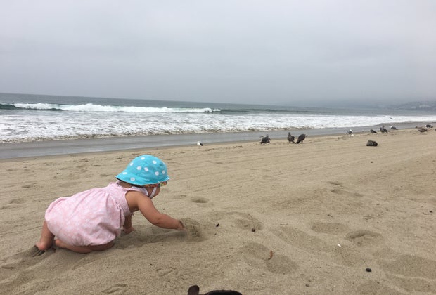 Things To Do With Los Angeles Babies: Visit the Beach