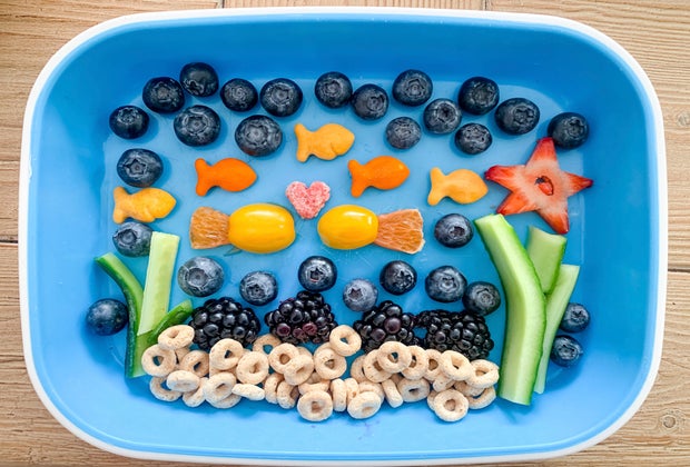 Healthy Snacks for Kids That Are Works of Art: : Sea Food