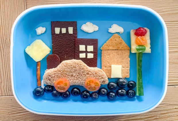 Healthy Snacks for Kids That Are Works of Art: Skyscraper Snacks