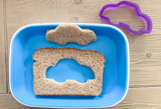 Healthy Snacks for Kids That Are Works of Art: Cookie Cutter Shortcut