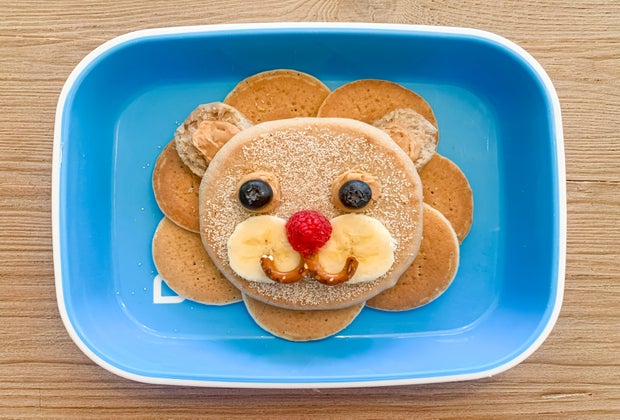 Healthy Snacks for Kids That Are Works of Art: Lion Lunch