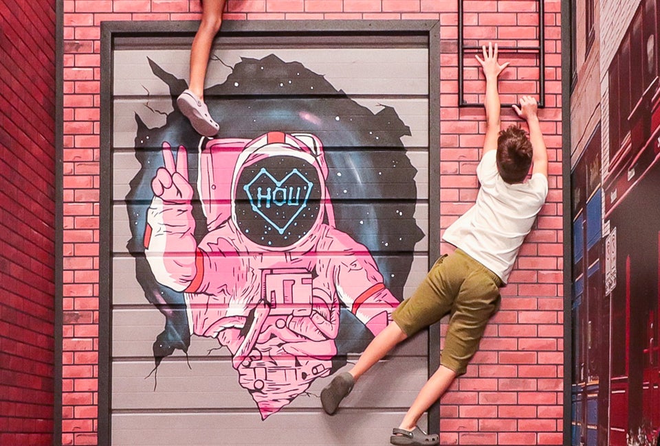 Museum of Illusions Houston. Photo courtesy of the author