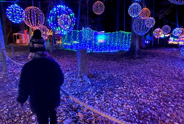 Little boy in The Village at Anne Ellen