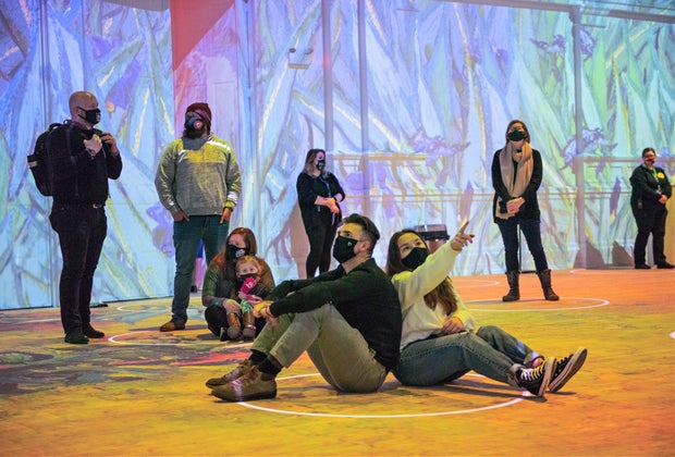 Immersive Van Gogh exhibit in NYC