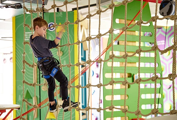 Things To Do with Kids at Industry City: Hapik Climbing Gym