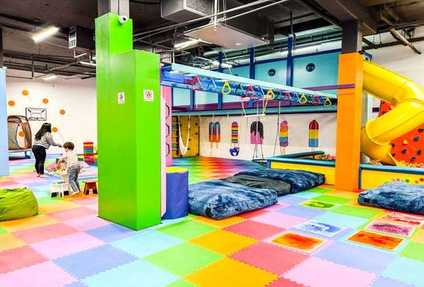 Inside Ball N Bounce Encino