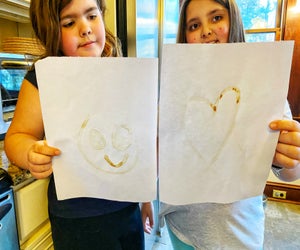 Watch your sketch appear in this invisible ink science experiment!