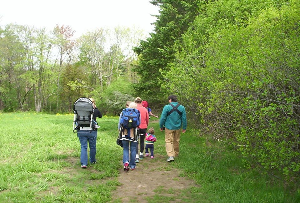 Hiking along the Ipswich River is a favorite family activity. Photo courtesy of Mass Audubon Ipswich River Wildlife Sanctuary